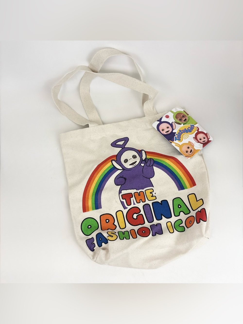 Teletubbies The Original Fashion Icon Canvas Tote Bag New With Tags